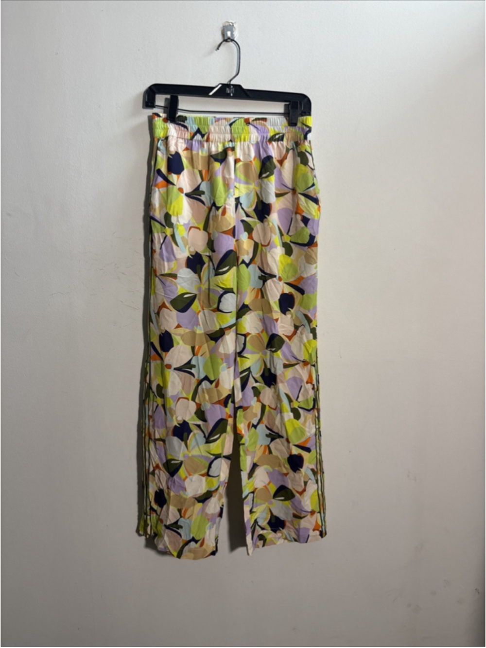 WOMEN’S CABALLERO VISCOSE PANTS SPRING SUMMER LIGHT FLORAL SIZE SMALL S STRETCH
